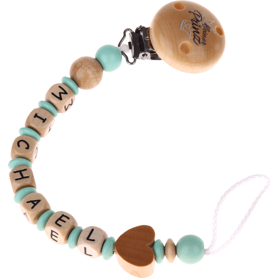 dummy chain little prince natural-mint