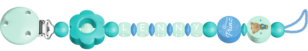 personalisierte Schnullerkette