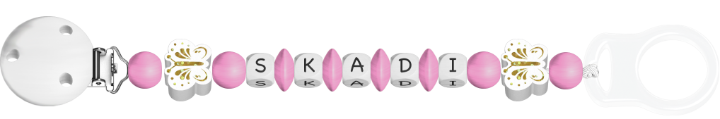 personalisierte Schnullerkette