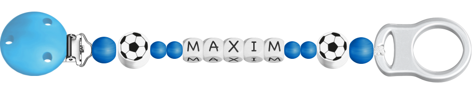 personalisierte Schnullerkette
