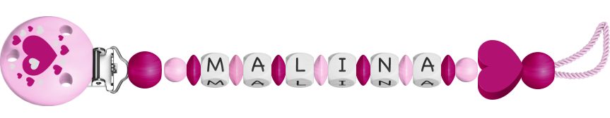personalisierte Schnullerkette