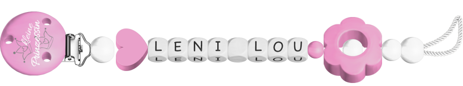 personalisierte Schnullerkette