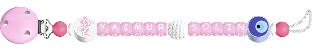 personalisierte Schnullerkette